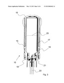 VACUUM MIXING DEVICE FOR BONE CEMENT AND METHOD FOR MIXING BONE CEMENT IN     SAID DEVICE diagram and image