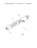 VACUUM MIXING DEVICE FOR BONE CEMENT AND METHOD FOR MIXING BONE CEMENT IN     SAID DEVICE diagram and image