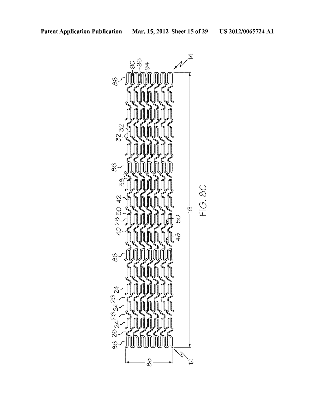 Intravascular Stent - diagram, schematic, and image 16