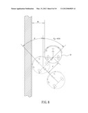 Wall-following Moving Device diagram and image