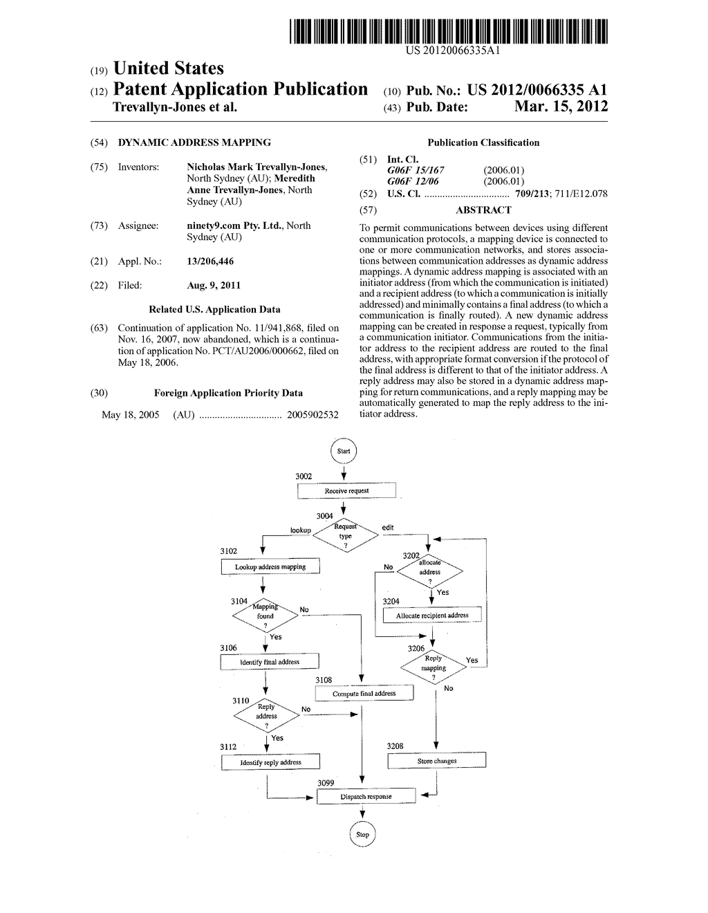 DYNAMIC ADDRESS MAPPING - diagram, schematic, and image 01