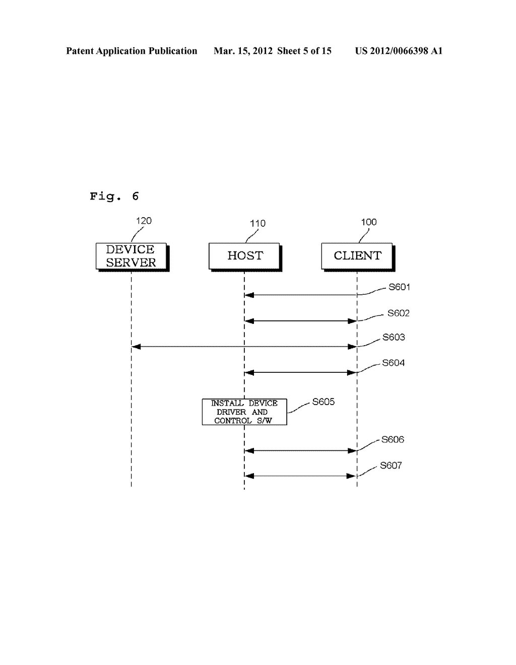 SYSTEM AND METHOD FOR PLUG AND PLAY BETWEEN HOST AND CLIENT - diagram, schematic, and image 06