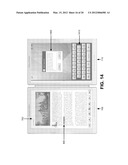 ANNOTATING E-BOOKS / E-MAGAZINES WITH APPLICATION RESULTS diagram and image