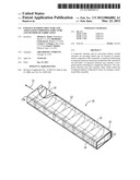 EXHAUST WASHED STRUCTURE AND ASSOCIATED COMPOSITE STRUCTURE AND METHOD OF     FABRICATION diagram and image