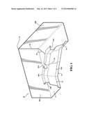 Inside corner gutter piece diagram and image