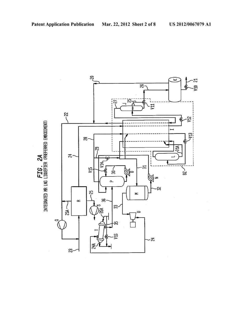 NITROGEN REJECTION AND LIQUIFIER SYSTEM FOR LIQUIFIED NATURAL GAS     PRODUCTION - diagram, schematic, and image 03