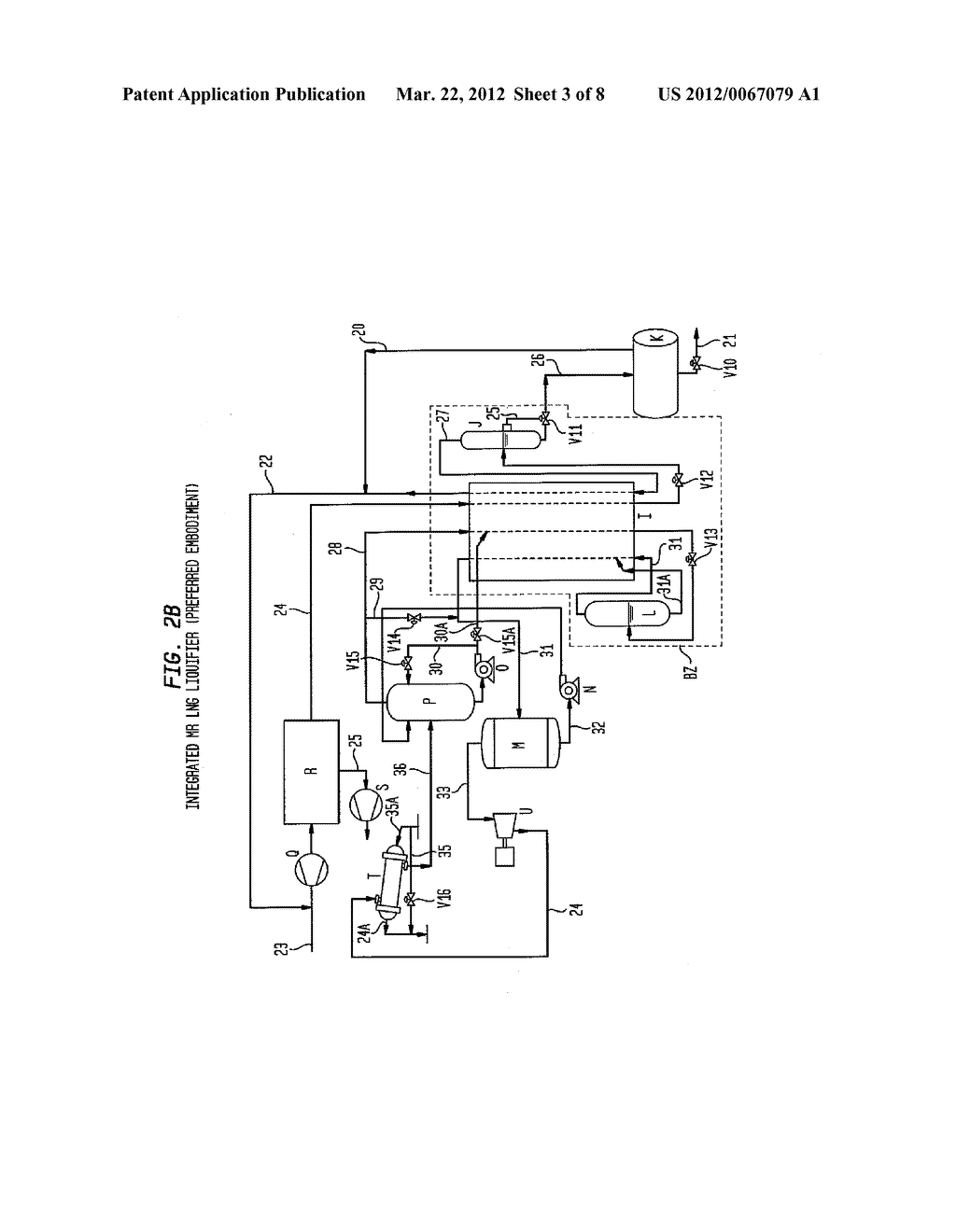 NITROGEN REJECTION AND LIQUIFIER SYSTEM FOR LIQUIFIED NATURAL GAS     PRODUCTION - diagram, schematic, and image 04