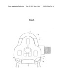 AUTOMATIC BICYCLE PEDAL WITH FLEXIBLE REAR LEVER diagram and image