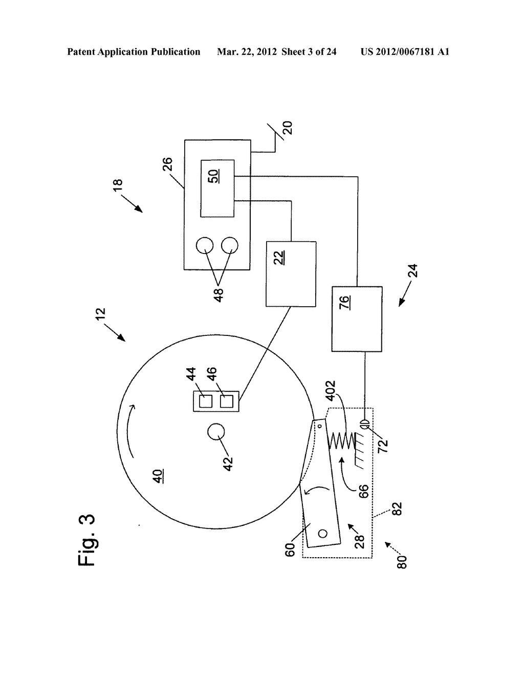 Power equipment with systems to mitigate or prevent injury - diagram, schematic, and image 04