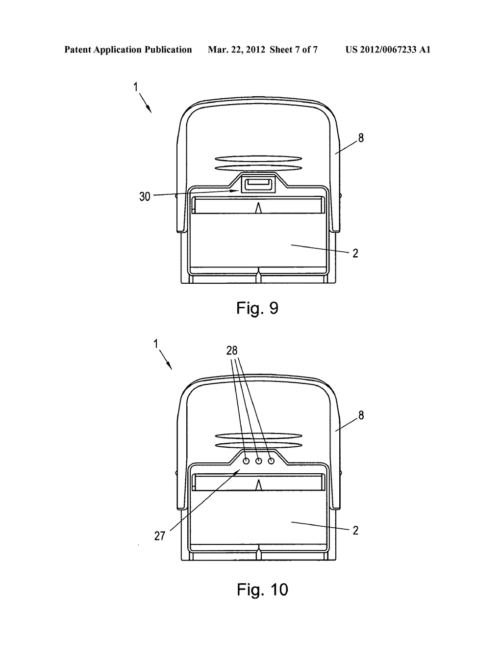 Self-inking hand stamp comprising a housing - diagram, schematic, and image 08