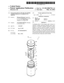 PACKAGING DEVICE FOR THE TRANSPORT AND/OR STORAGE OF A RADIOACTIVE MEDIUM diagram and image