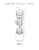 PACKAGING DEVICE FOR THE TRANSPORT AND/OR STORAGE OF A RADIOACTIVE MEDIUM diagram and image