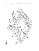 QUICK-RELEASE RETAINING BRACKET diagram and image