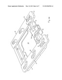 QUICK-RELEASE RETAINING BRACKET diagram and image