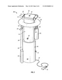 SUBMERSIBLE TRANSPORT AND LAUNCH CANISTER AND METHODS FOR THE USE THEREOF diagram and image