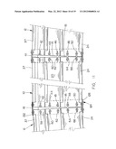 Expansion joint for a cable tray apparatus for a people mover system diagram and image