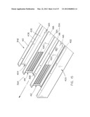 Expansion joint for a cable tray apparatus for a people mover system diagram and image