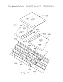 Expansion joint for a cable tray apparatus for a people mover system diagram and image