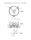 MOUNT FOR A MOBILE SATELLITE ANTENNA SYSTEM WITH VIBRATION AND SHOCK     ISOLATION diagram and image