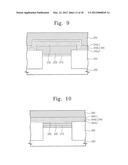 NON-VOLATILE MEMORY DEVICES INCLUDING BLOCKING INSULATION PATTERNS WITH     SUB-LAYERS HAVING DIFFERENT ENERGY BAND GAPS diagram and image