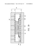 MANUFACTURING METHOD OF MOLDED IMAGE SENSOR PACKAGING STRUCTURE WITH     PREDETERMINED FOCAL LENGTH AND THE STRUCTURE USING THE SAME diagram and image