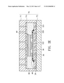 MANUFACTURING METHOD OF MOLDED IMAGE SENSOR PACKAGING STRUCTURE WITH     PREDETERMINED FOCAL LENGTH AND THE STRUCTURE USING THE SAME diagram and image