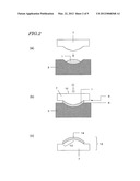 METHOD FOR MANUFACTURING OPTICAL DIFFRACTION ELEMENT diagram and image