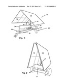 Transportable Collapsible Shade Structure diagram and image