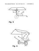 Transportable Collapsible Shade Structure diagram and image