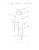 CUTTING DEVICE FOR A MINING MACHINE diagram and image