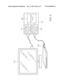 ELECTRONIC DEVICE HAVING DATA TRANSMISSION INTERFACE CAPABLE OF RECEIVING     EXTERNAL POWER AND TRANSMITTING ELECTRONIC DATA diagram and image