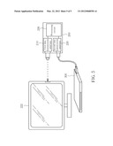 ELECTRONIC DEVICE HAVING DATA TRANSMISSION INTERFACE CAPABLE OF RECEIVING     EXTERNAL POWER AND TRANSMITTING ELECTRONIC DATA diagram and image