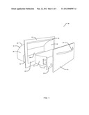 RECESSED STORAGE COMPARTMENT diagram and image