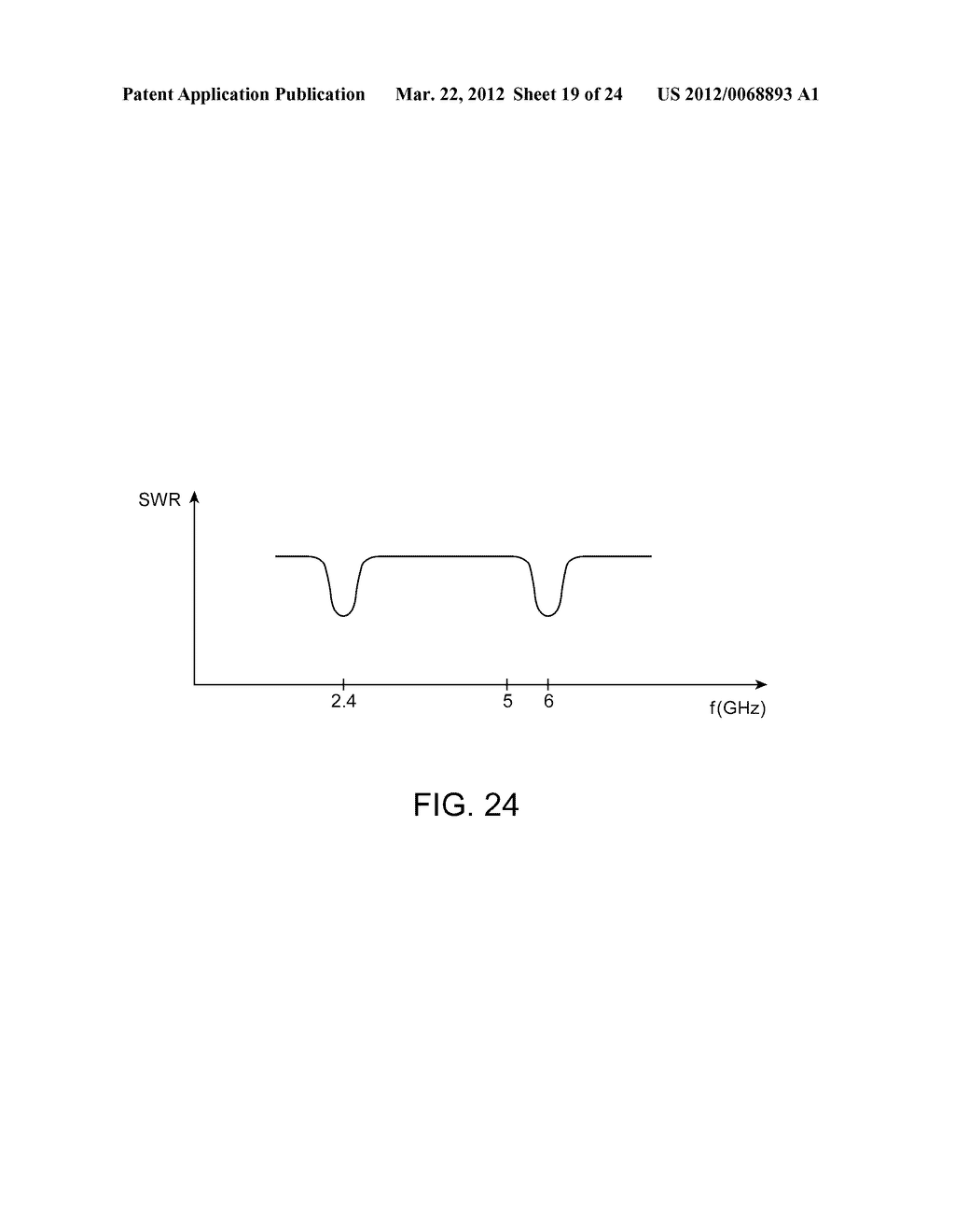 ANTENNA STRUCTURES HAVING RESONATING ELEMENTS AND PARASITIC ELEMENTS     WITHIN SLOTS IN CONDUCTIVE ELEMENTS - diagram, schematic, and image 20