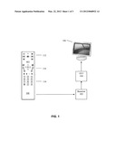 Remote Control Functionality Including Information From Motion Sensors diagram and image