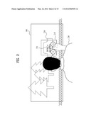 TRANSPARENT DISPLAY DEVICE AND METHOD FOR PROVIDING INFORMATION USING THE     SAME diagram and image