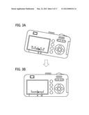 Imaging Apparatus capable of detecting and displaying information with     respect to an incline thereof diagram and image