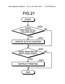 PRINTING DEVICE AND METHOD OF CONTROLLING PRINTING DEVICE diagram and image