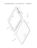 ELECTRONIC DEVICE WITH MAGNETIC ATTACHMENT diagram and image