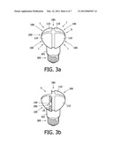 ILLUMINATION DEVICE WITH AN ENVELOPE ENCLOSING A LIGHT SOURCE diagram and image