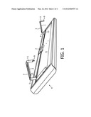 ELONGATED LUMINAIRE AND A METHOD OF ATTACHING A LUMINAIRE TO A SURFACE diagram and image