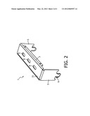 ELONGATED LUMINAIRE AND A METHOD OF ATTACHING A LUMINAIRE TO A SURFACE diagram and image