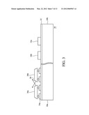 ILLUMINATION SYSTEM AND METHOD OF MANUFACTURING MULTI-CHIP PACKAGE     STRUCTURE FOR LIGHT EMITTING DIODES diagram and image