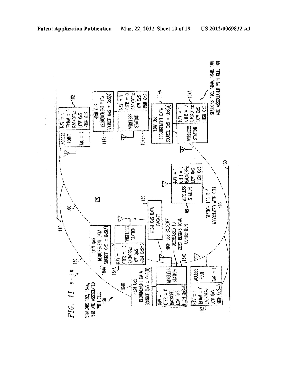 PREEMPTIVE PACKET FOR MAINTAINING CONTIGUITY IN CYCLIC PRIORITIZED     MULTIPLE ACCESS (CPMA) CONTENTION-FREE SESSIONS - diagram, schematic, and image 11