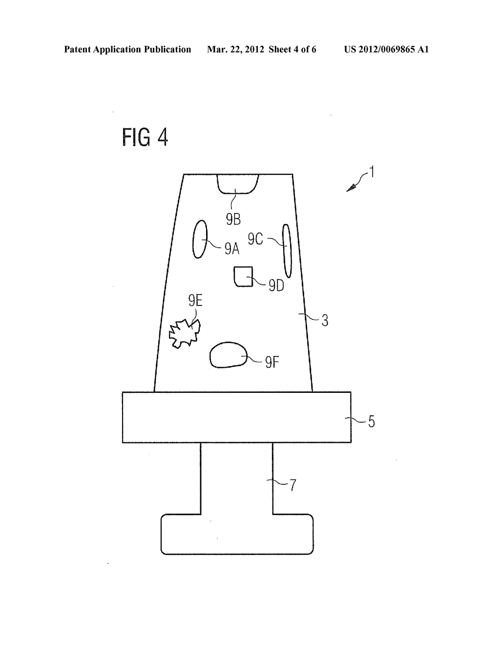 Method for Testing a Thermography Apparatus, Designed for Carrying out a     Thermography Method, for its Correct Operation, Test Component Therefor     and Method for its Production - diagram, schematic, and image 05