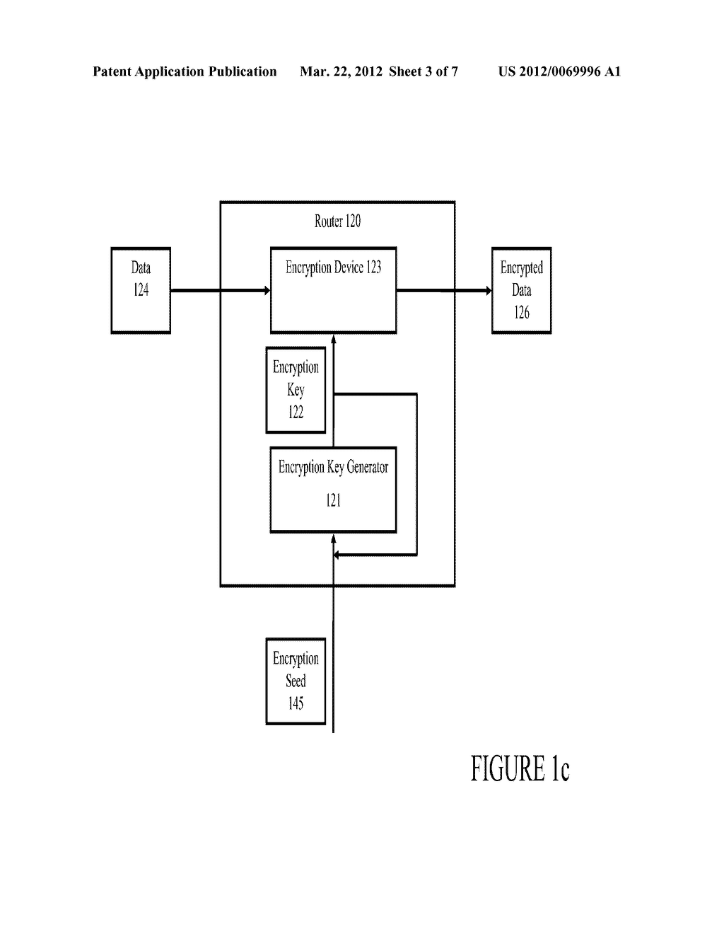 SYSTEM AND METHOD FOR ENCRYPTING TRAFFIC ON A NETWORK - diagram, schematic, and image 04
