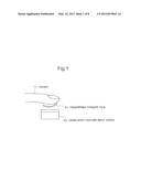 DETERMINATION DEVICE, FINGERPRINT INPUT DEVICE, DETERMINATION METHOD, AND     DETERMINATION PROGRAM diagram and image