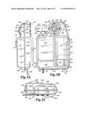 Boat lift drive housing apparatus diagram and image