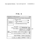 Information Processing Apparatus and Method for Generating Print Data for     a Book with a Cover Sheet diagram and image