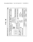 Information Processing Apparatus and Method for Generating Print Data for     a Book with a Cover Sheet diagram and image